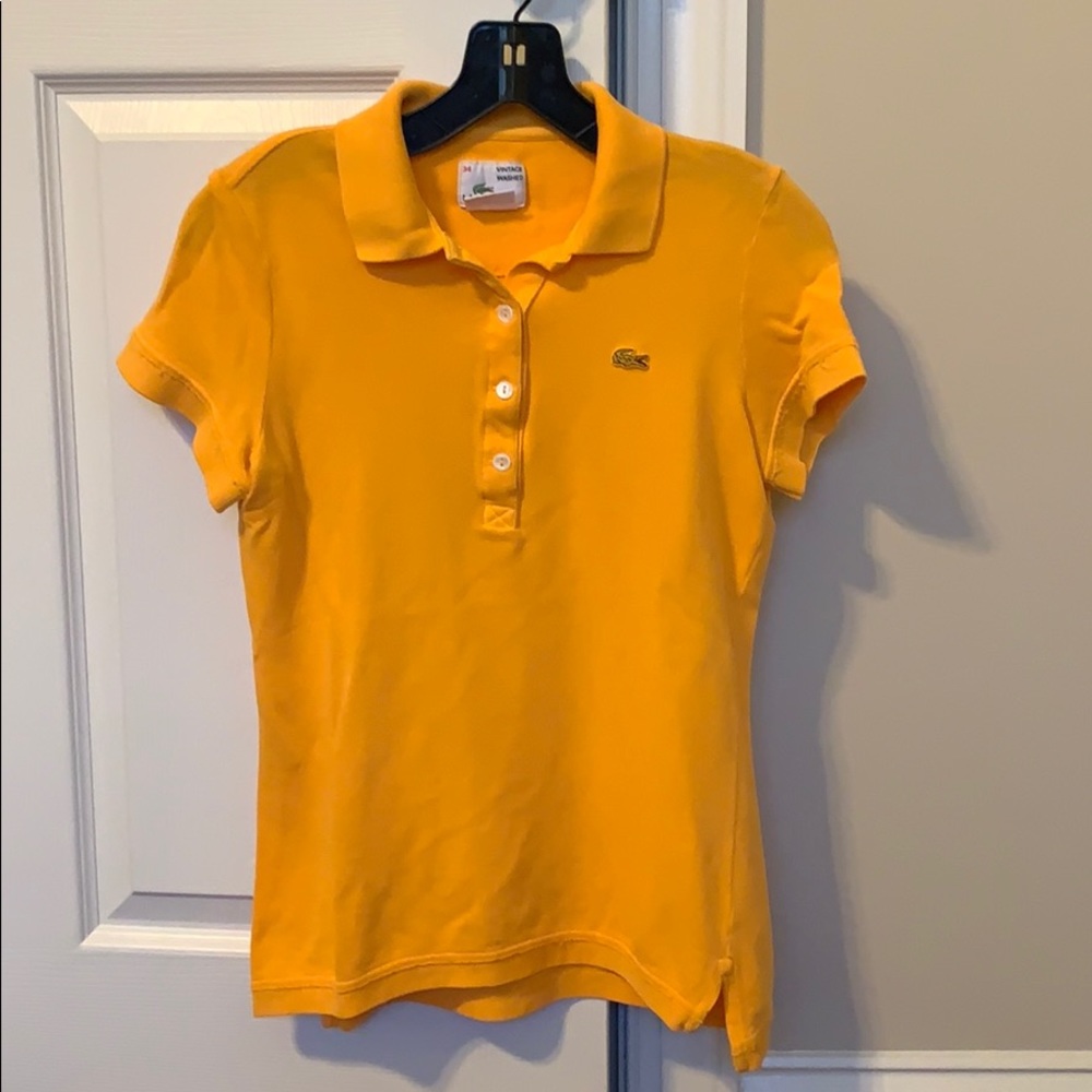 Lacoste Vintage Washed Polo
